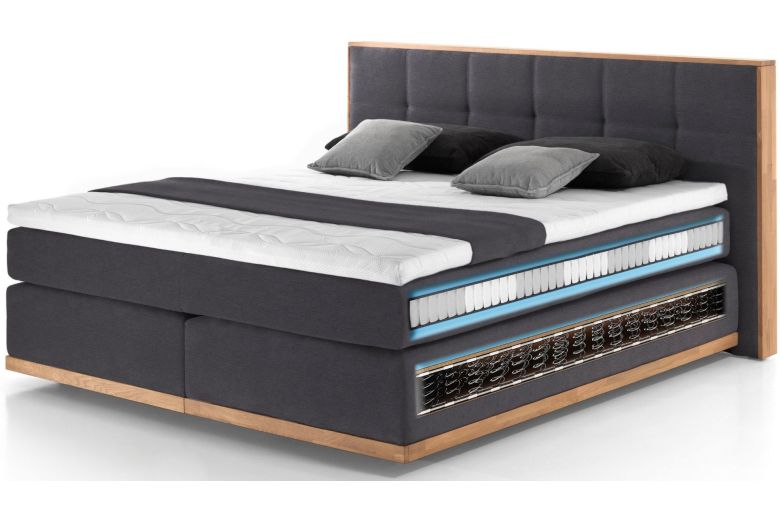 Boxspring bed 160x200 - Vinton