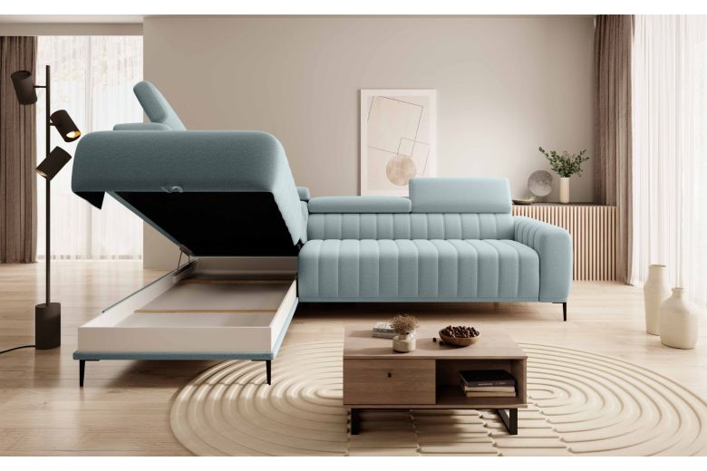 Corner sofa XL - Gandi (Pull-out with storage box)