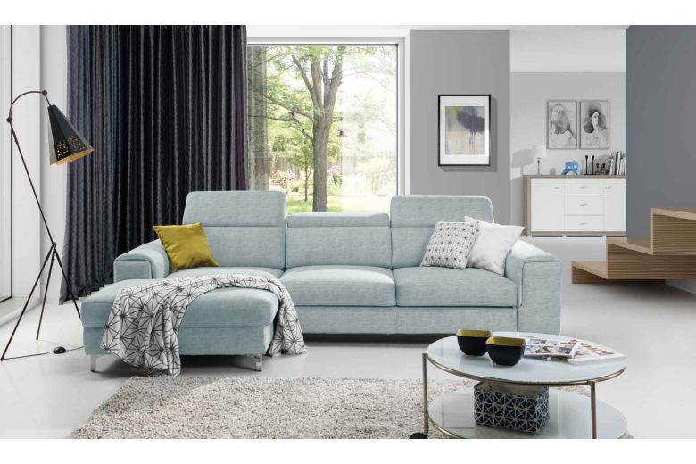 Corner sofa - Genova (Pull-out with storage box)