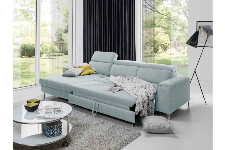 Corner sofa - Genova (Pull-out with storage box)