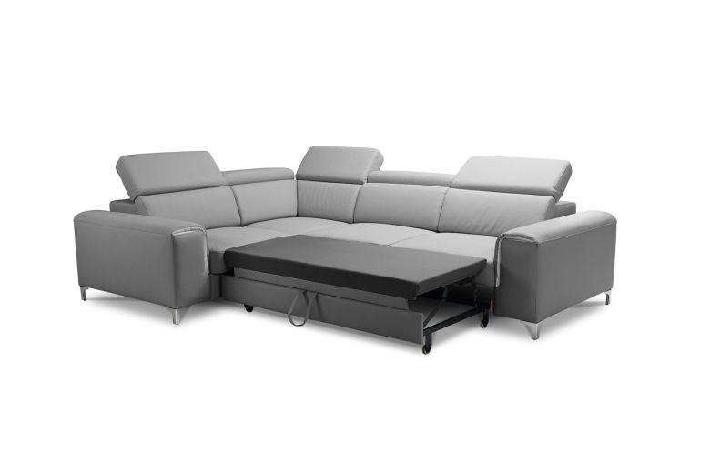 Corner sofa XL - Genova (Pull-out with storage box)