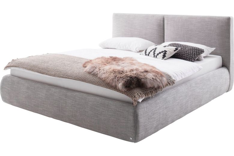 Upholstered bed 180x200 - Atesio (With storage box)