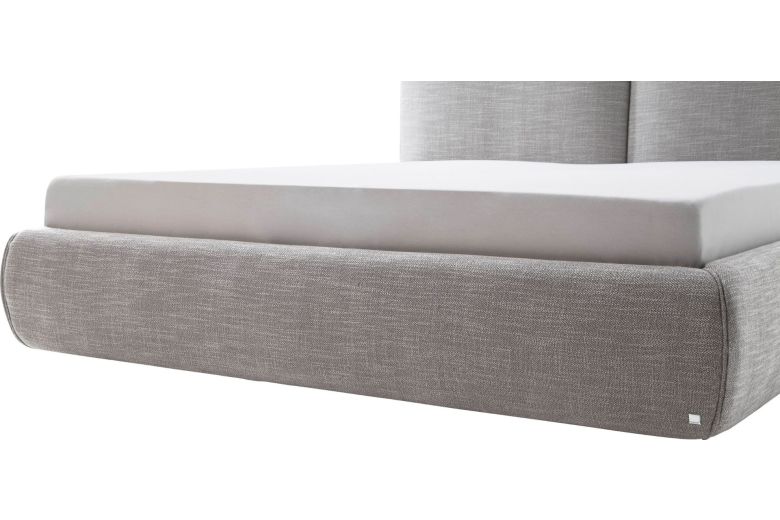 Upholstered bed 180x200 - Atesio (With storage box)
