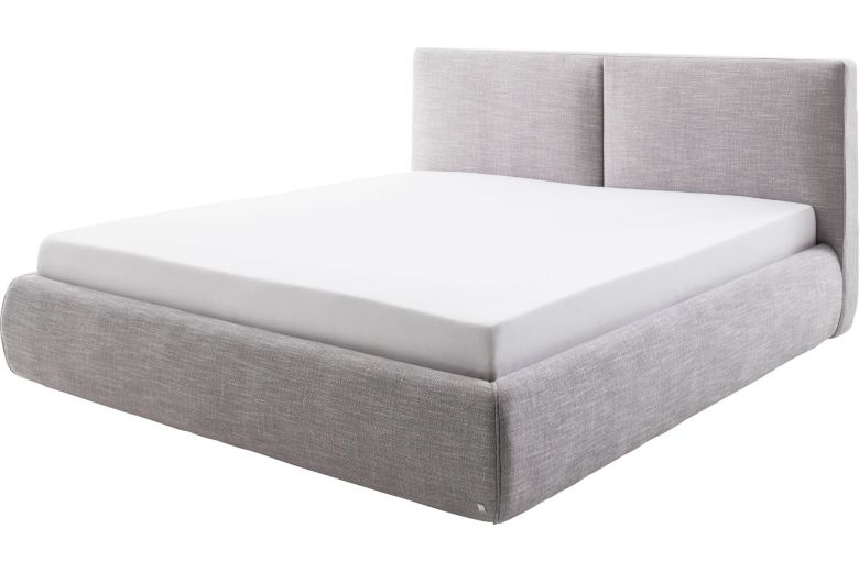 Upholstered bed 180x200 - Atesio (With storage box)