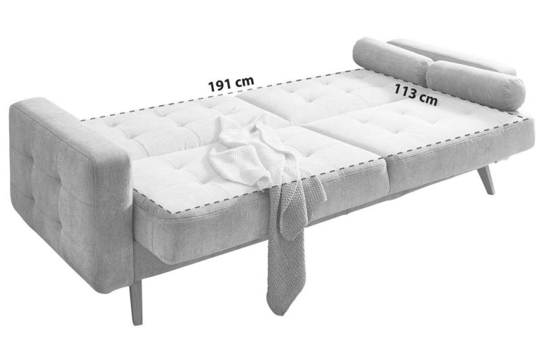 3 seat sofa - Fjord (Pull-out with storage box)