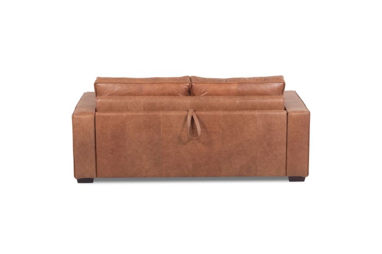 Leather sofa+bed - Texas (Pull-out)