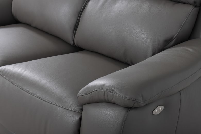 Leather 3 seat sofa - Bergamo