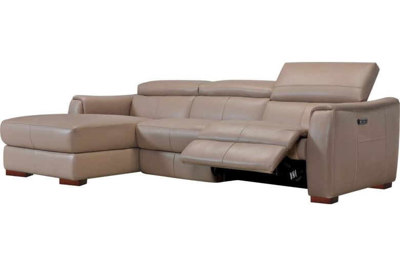 Leather corner sofa - Jameson