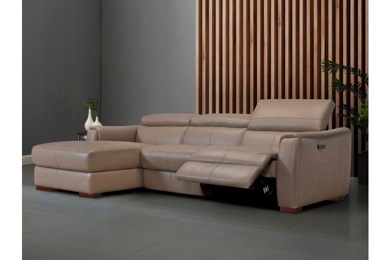 Leather corner sofa - Jameson
