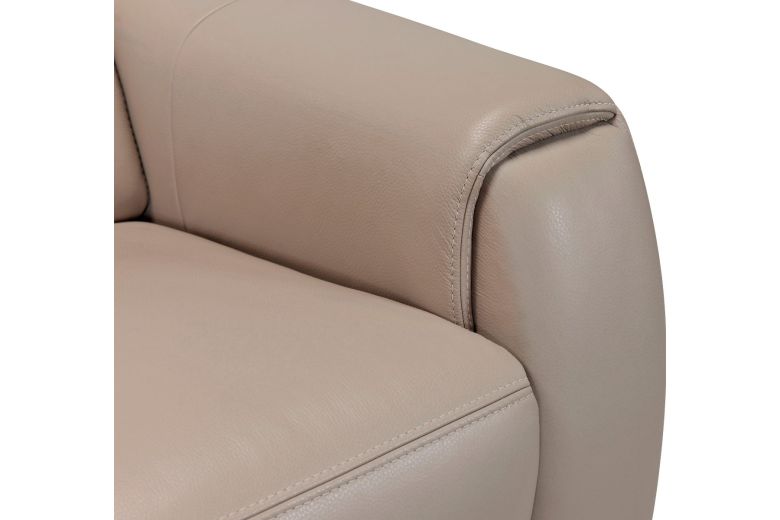 Leather corner sofa - Jameson