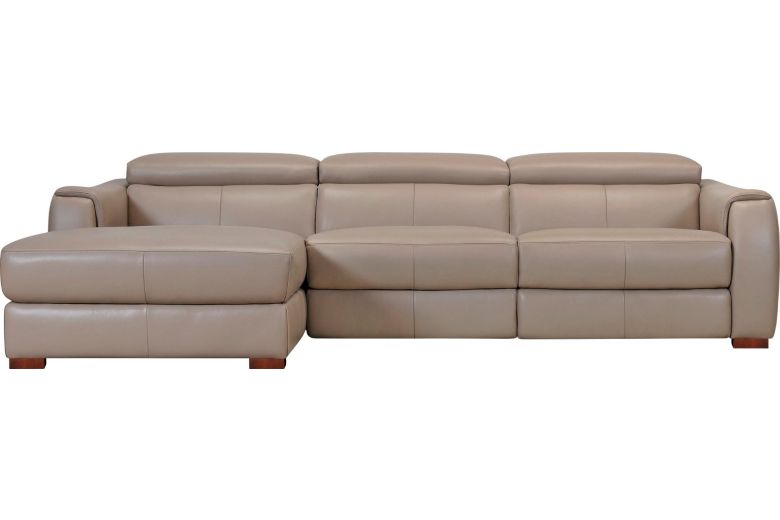 Leather corner sofa - Jameson