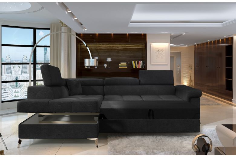 Corner sofa - Eridano (Pull-out with storage box)