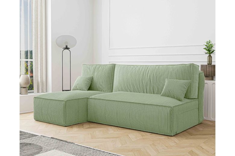 Corner sofa - Karl (Pull-out with storage box)