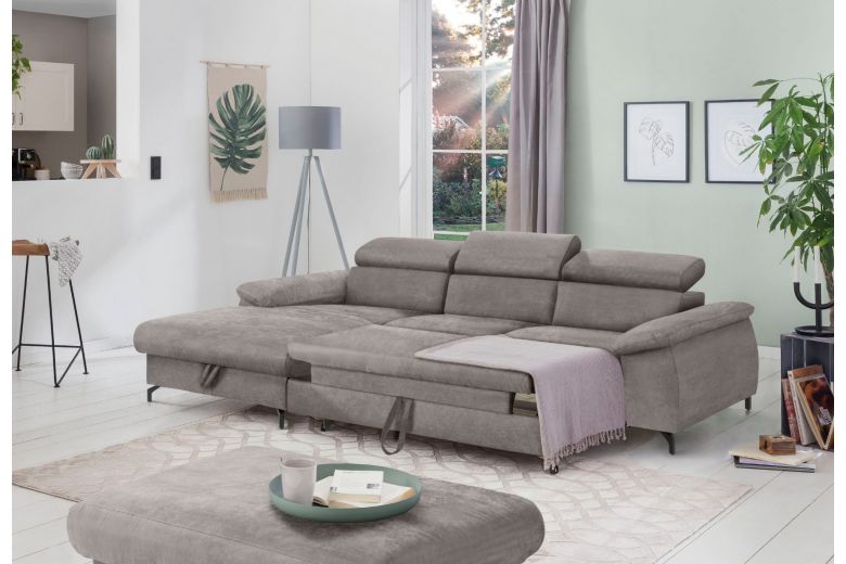 Corner sofa - Komaris (Pull-out with storage box)