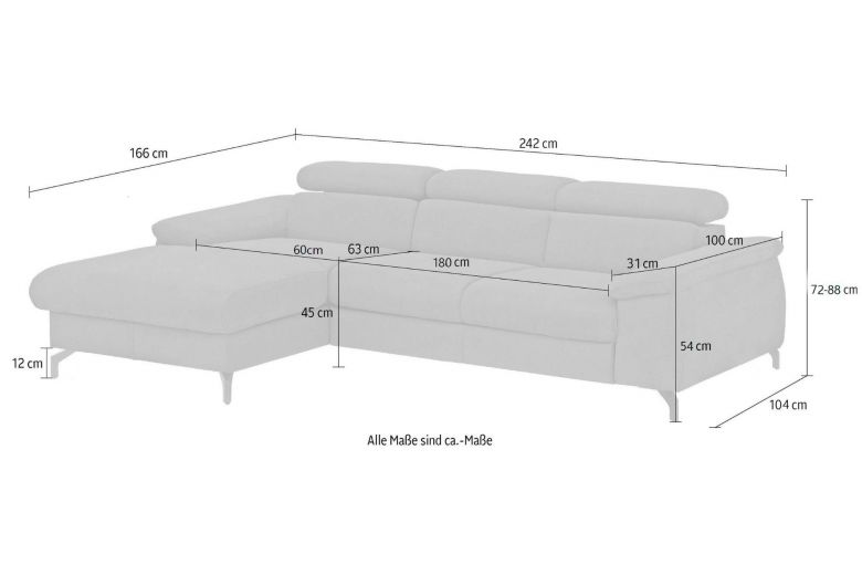 Corner sofa - Komaris (Pull-out with storage box)