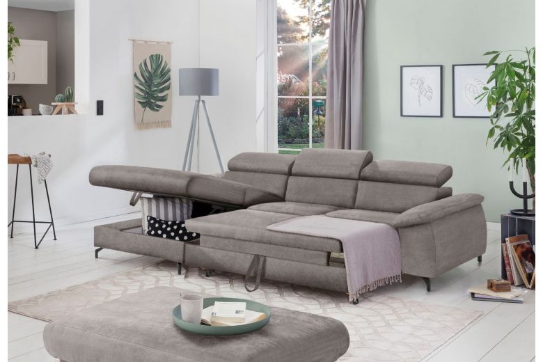 Corner sofa - Komaris (Pull-out with storage box)