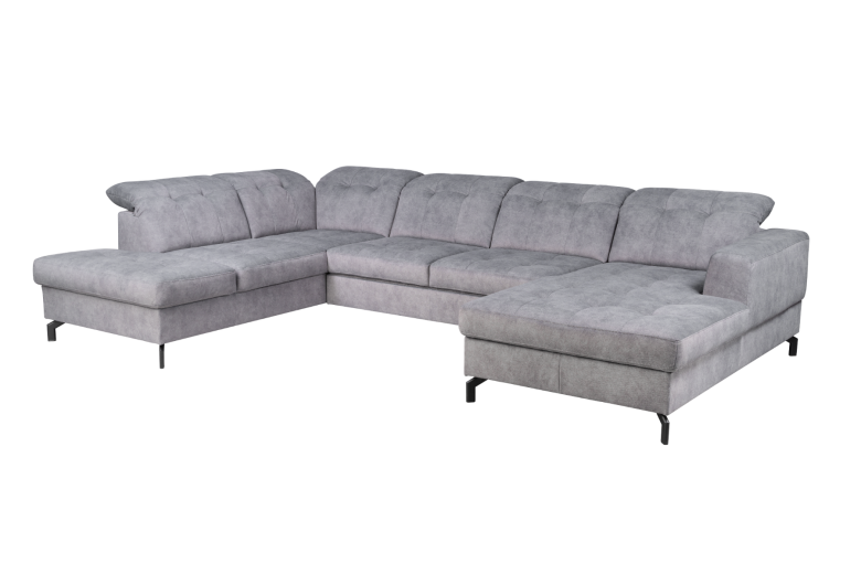 U shape sofa - Paula (Pull-out with storage box)