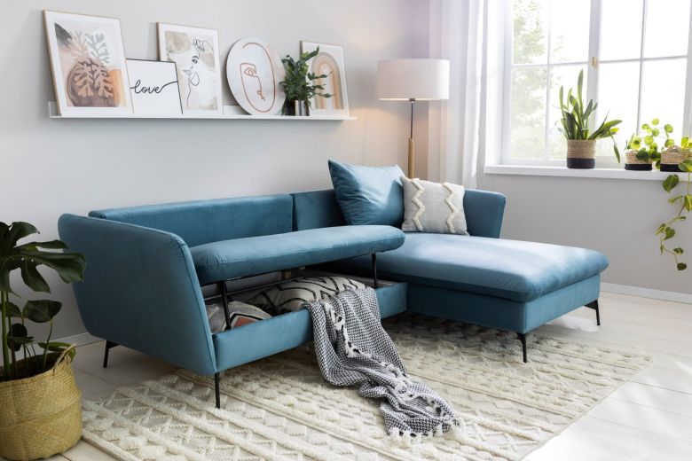 Corner sofa - Livorno (Pull-out with storage box)