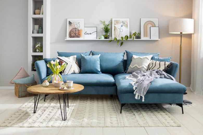 Corner sofa - Livorno (Pull-out with storage box)