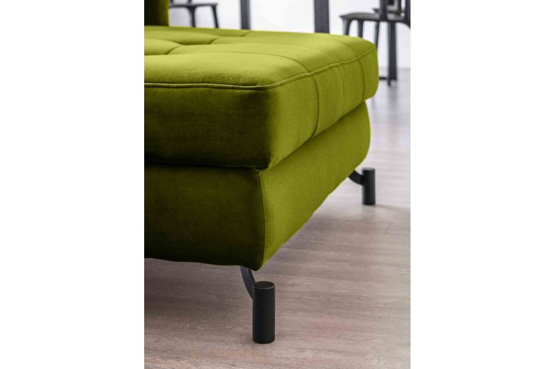 Corner sofa - Lorelle (Pull-out with storage box)