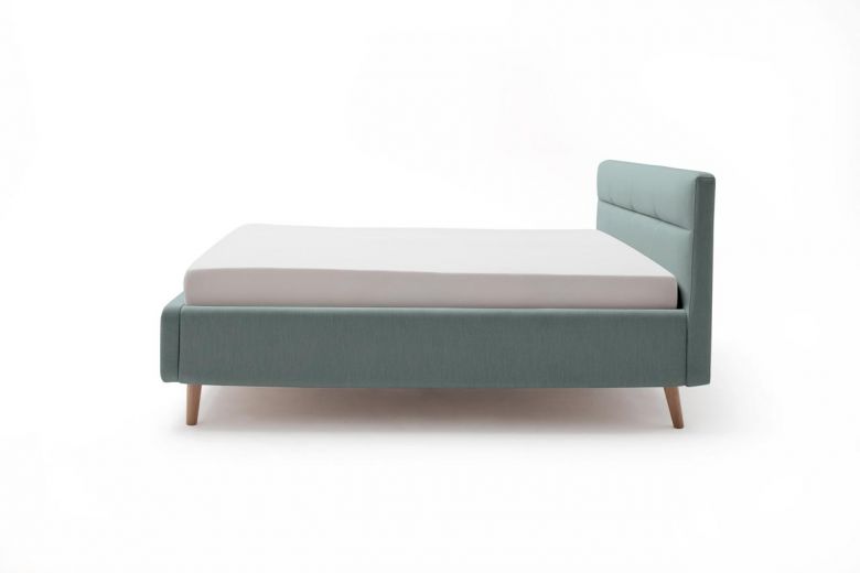 Upholstered bed 160x200 - Lotte (With storage box)