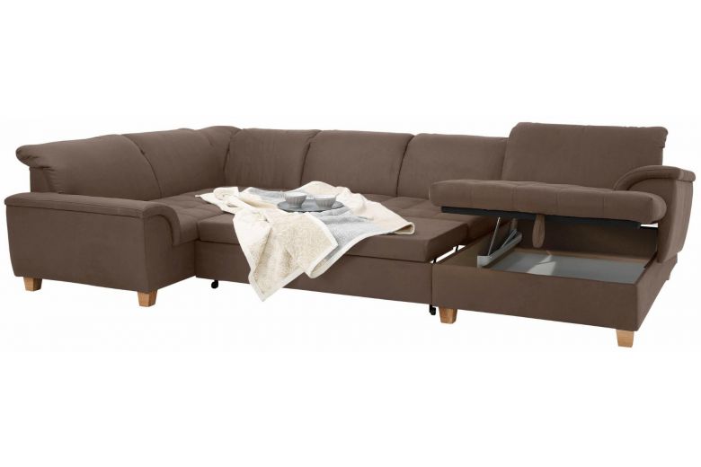 U shape sofa - Lyla U (Pull-out with storage box)