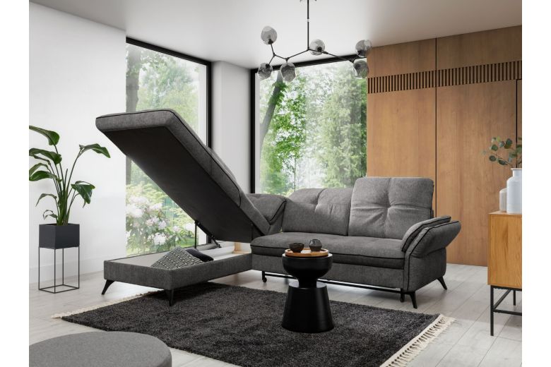 Corner sofa XL - Massimo (Pull-out with storage box)