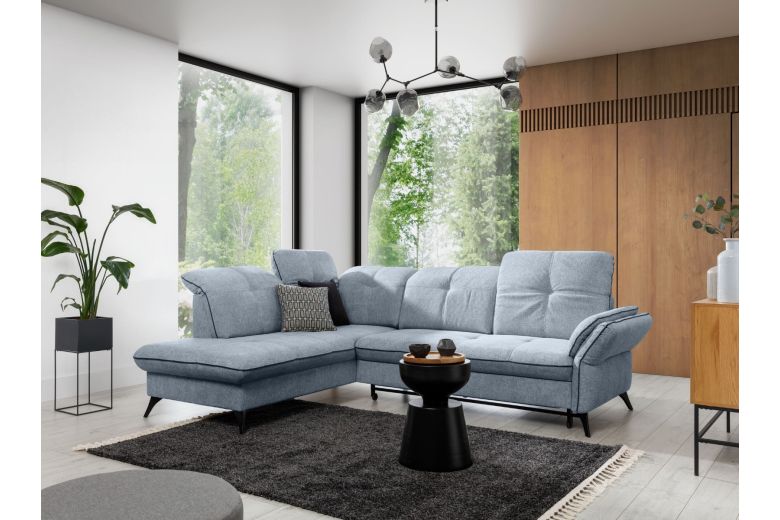 Corner sofa XL - Massimo Long (Pull-out with storage box)