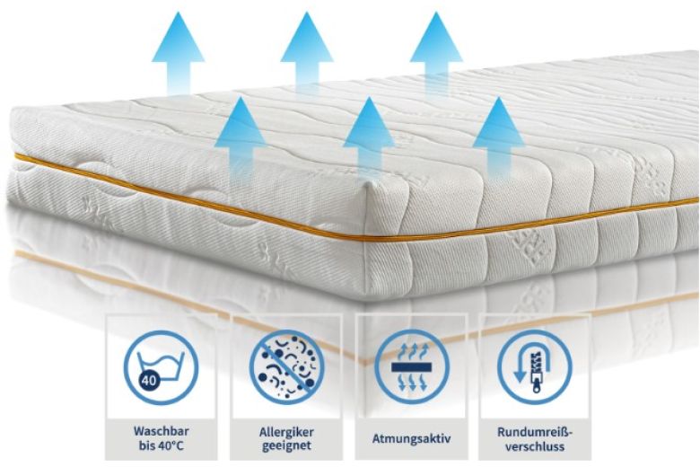 Thermoelastic foam mattress 160x200 - Royal-Basic