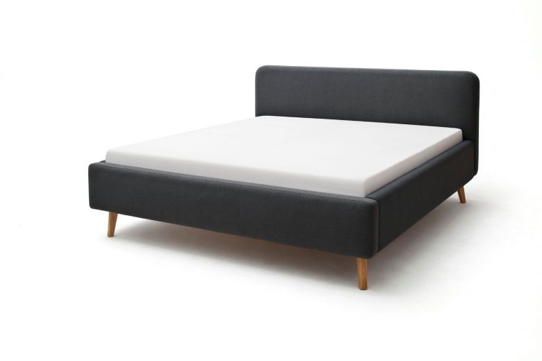 Upholstered bed 180x200 - Mattis (With storage box)