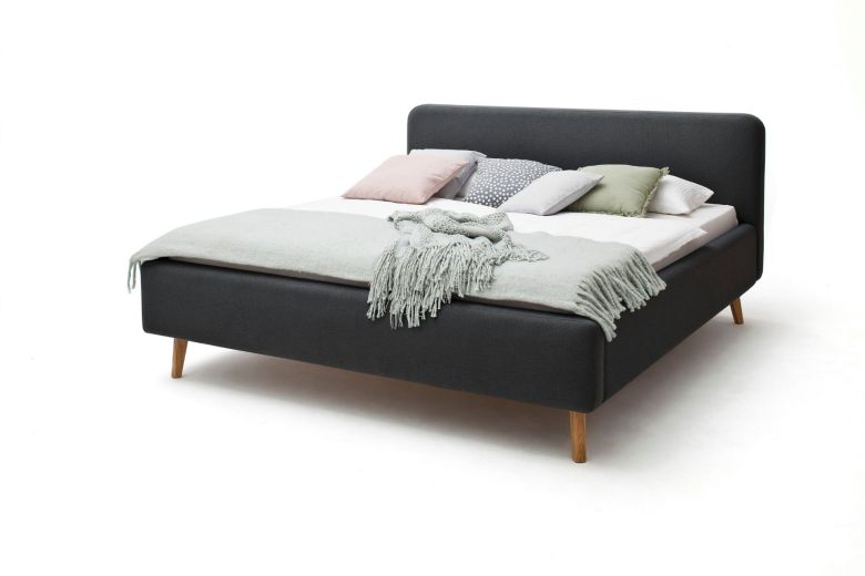 Upholstered bed 180x200 - Mattis (With storage box)