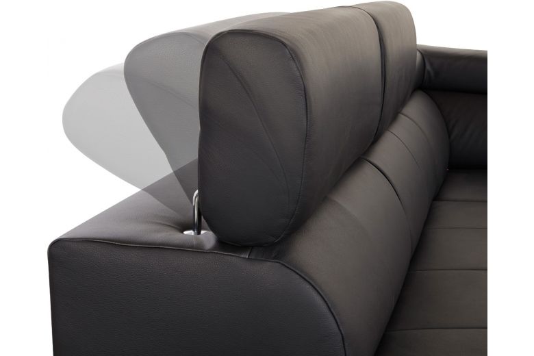 Leather corner sofa - Broadway