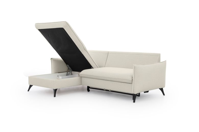 Corner sofa - Modica (Pull-out with storage box)