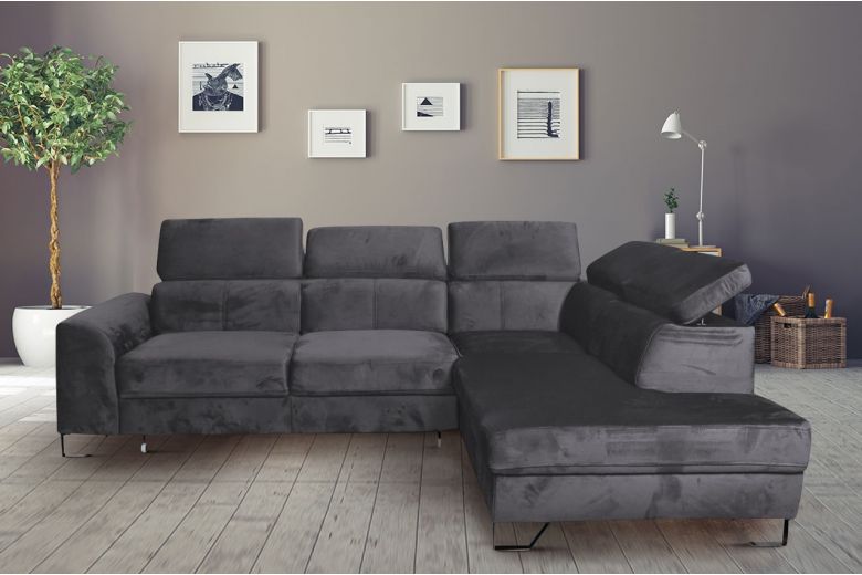Corner sofa - Asti (Pull-out with storage box)