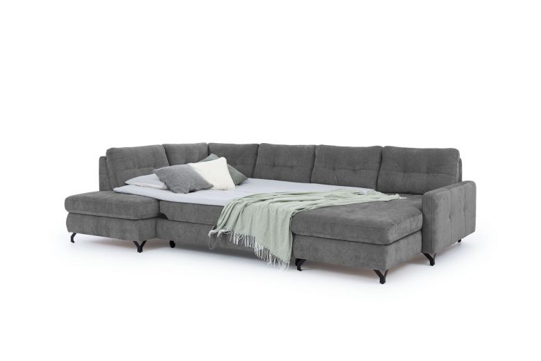 U shape sofa - Nawe (Pull-out with storage box)