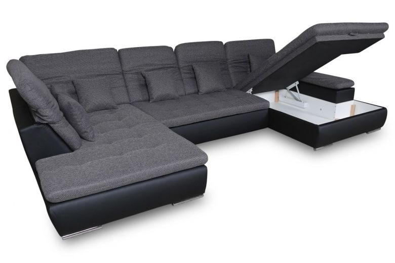 U shape sofa - Neapel U (Pull-out with storage box)