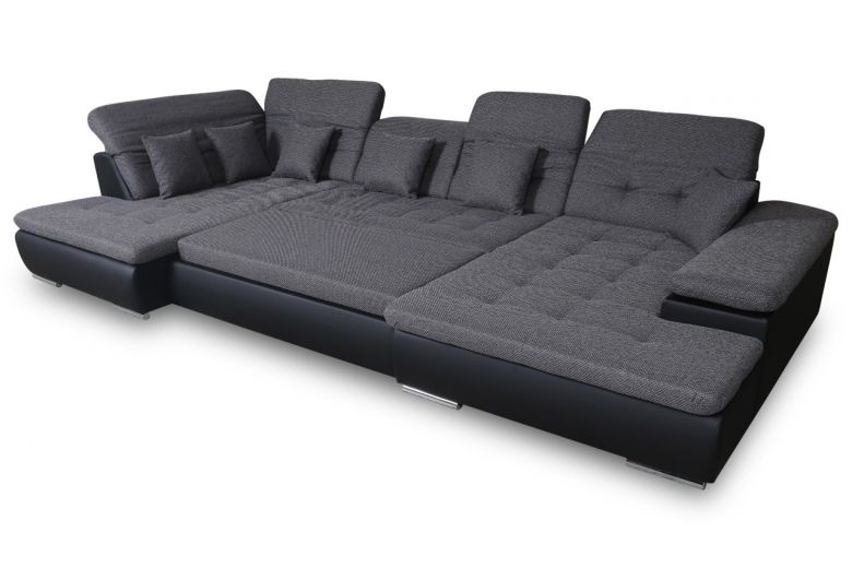 U shape sofa - Neapel U (Pull-out with storage box)