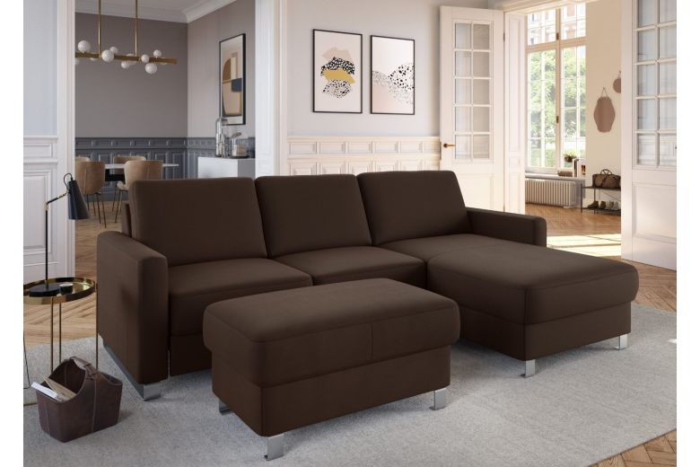Corner sofa - Corleone (Pull-out with storage box)
