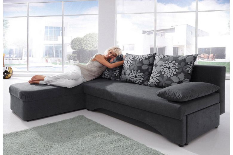 Corner sofa - Polaris (Pull-out with storage box)