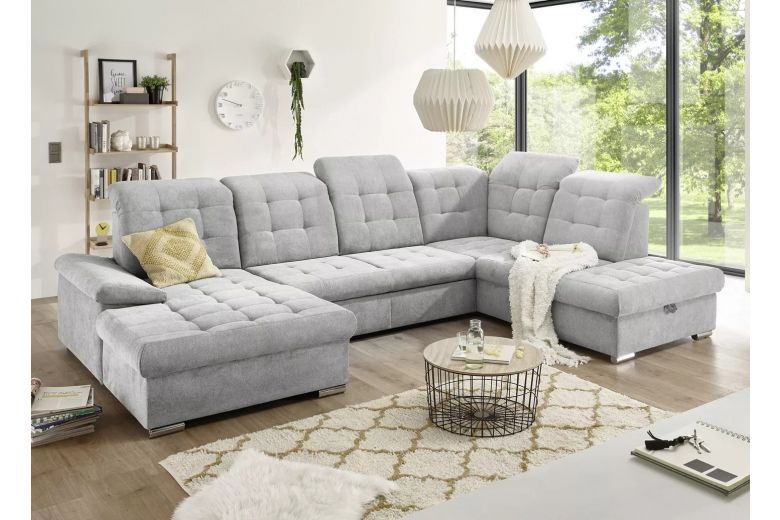U shape sofa - Nevada (Pull-out with storage box)