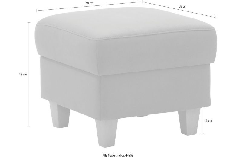 Chair - Palmera with hocker