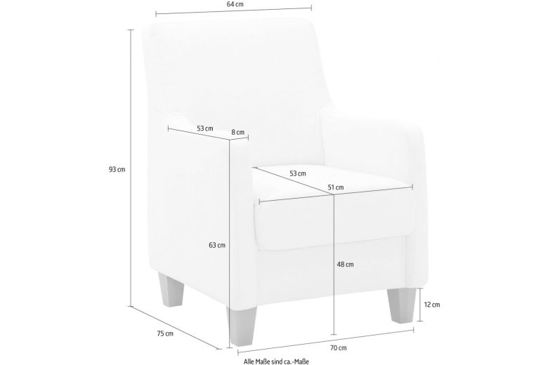 Chair - Palmera with hocker