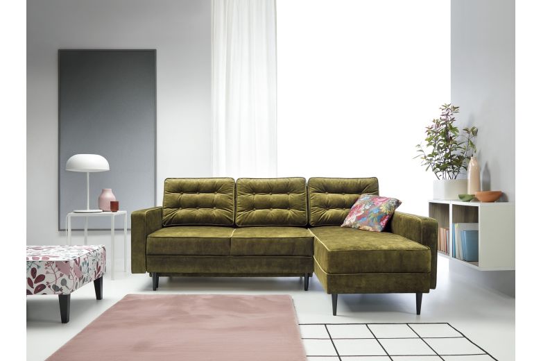 Corner sofa - Tivoli (Pull-out with storage box)