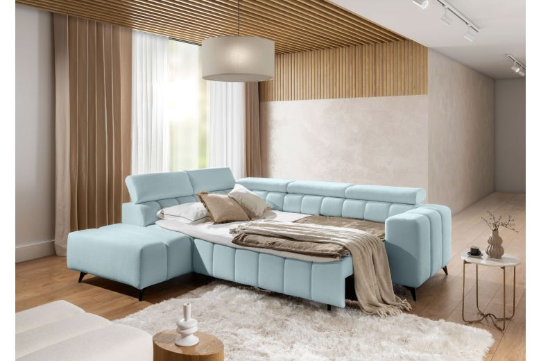 Corner sofa XL - Ragusso (Pull-out with storage box)