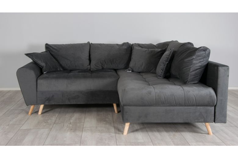 Corner sofa - Rice ar pufu with hocker (Pull-out)