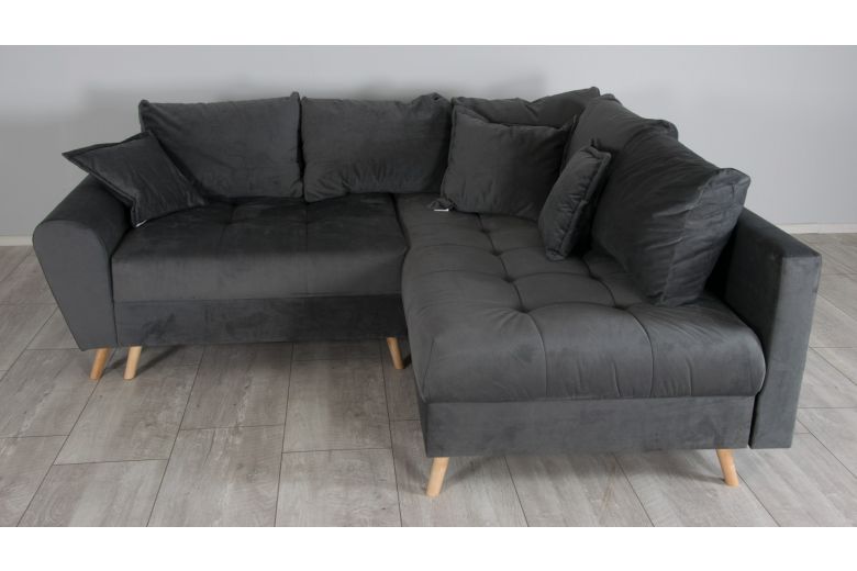 Corner sofa - Rice ar pufu with hocker (Pull-out)