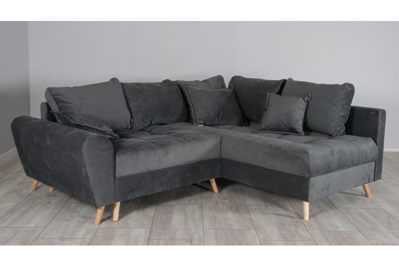 Corner sofa - Rice ar pufu with hocker (Pull-out)