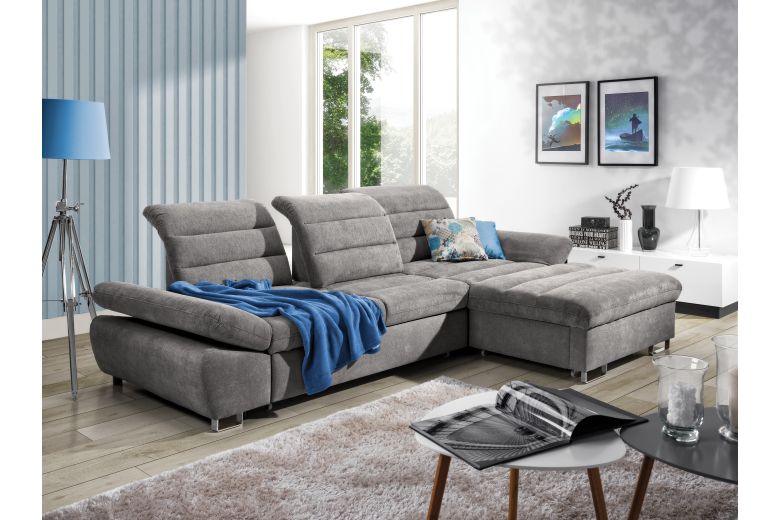 Corner sofa - Roma (Pull-out with storage box)