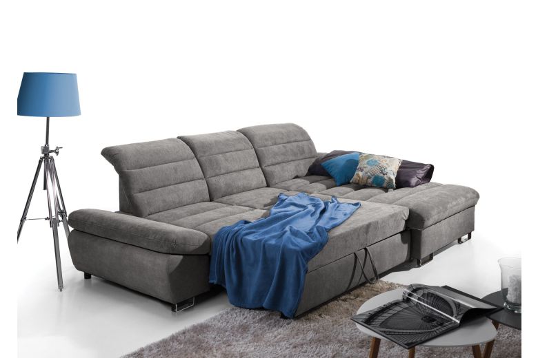 Corner sofa - Roma (Pull-out with storage box)