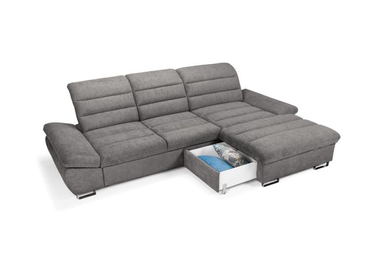 Corner sofa - Roma (Pull-out with storage box)